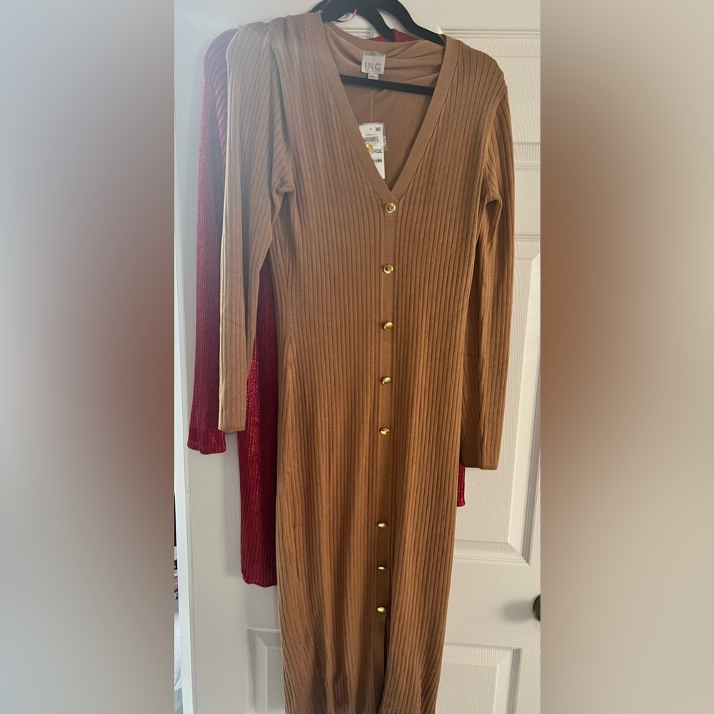 INC Light sweater dress NWT